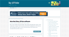 Desktop Screenshot of buy3dprinter.org